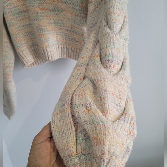 Womens Pastel Colors Sweater - Picture 5 of 6